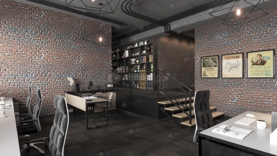 Виниловая плитка "Alpine Floor" Light Stone Ларнака (608*303*2,5 мм) — купить в Томске