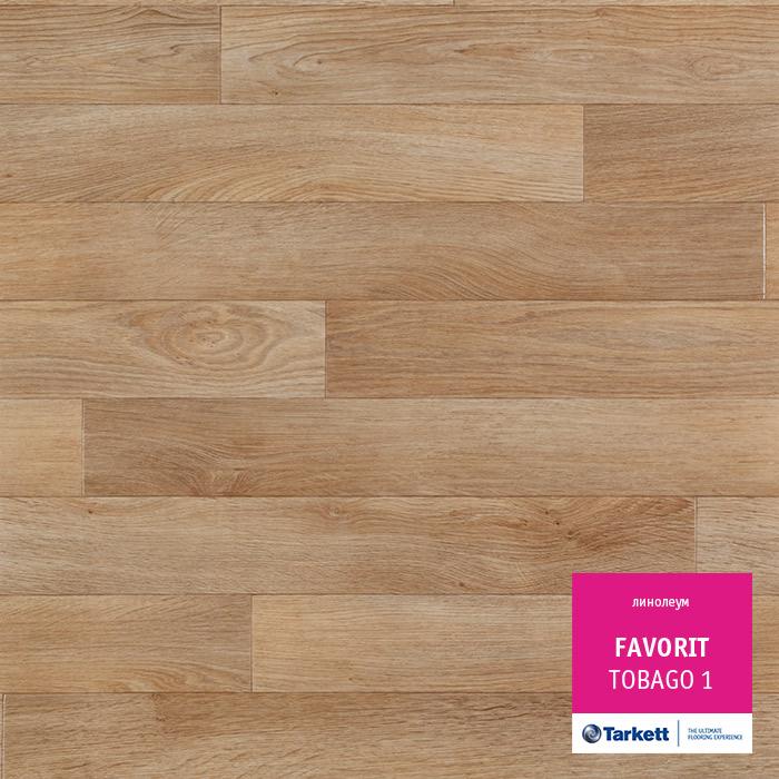 Линолеум бытовой "Tarkett" Фаворит Tobago 1 (3,5м) — купить в Томске