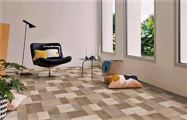 Линолеум полукоммерческий "IVC" Greenline Landscape 542 (3,5м) — купить в Томске