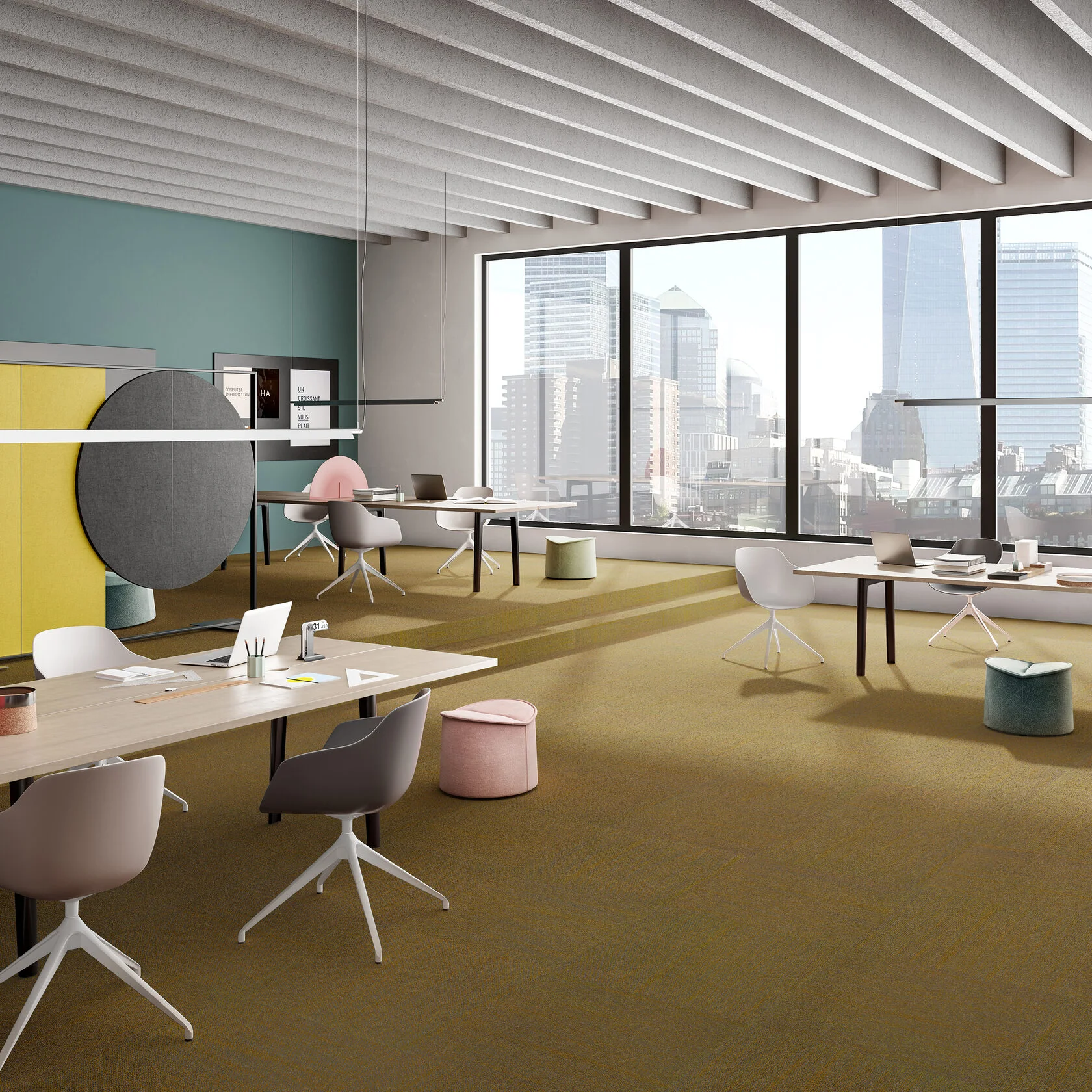 Ковровая плитка Marvel Tile 97 (500*500*6 мм) — купить в Томске