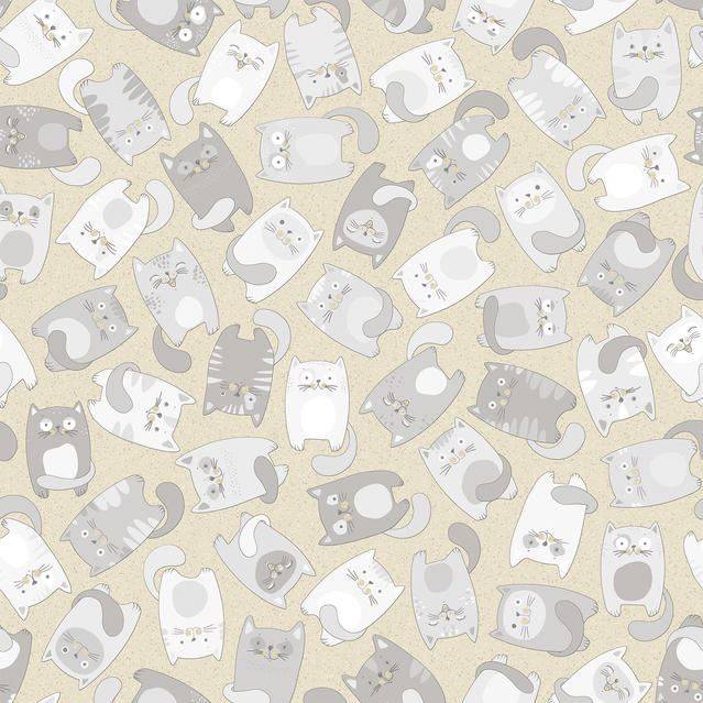 Линолеум бытовой "Синтерос" Комфорт Kitty 1 (3,5м) — купить в Томске