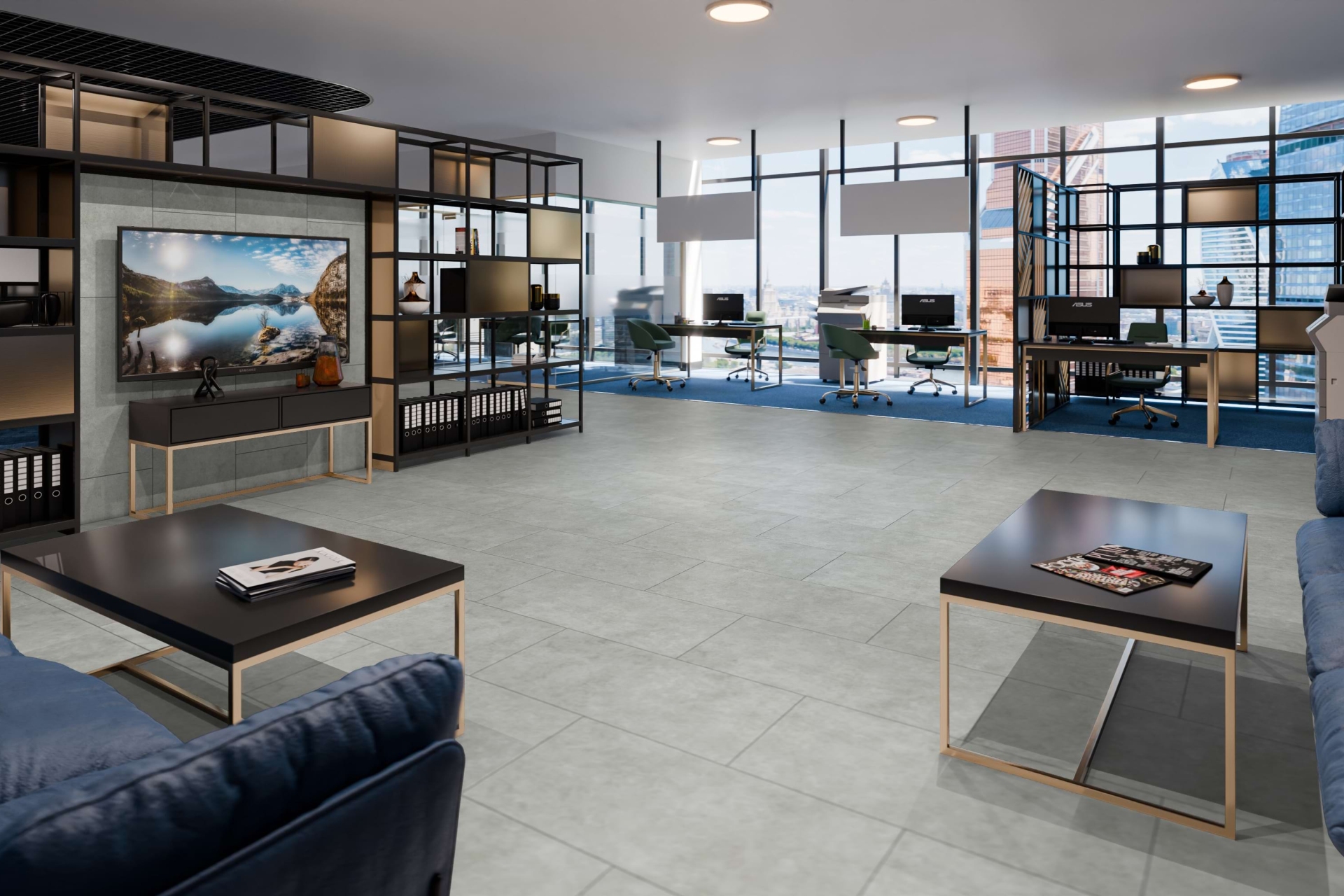 Усовершенствованная кварц-виниловая плитка «Damy Floor» Броуд-Пик (912,4*455,2*2,5 мм) — купить в Томске