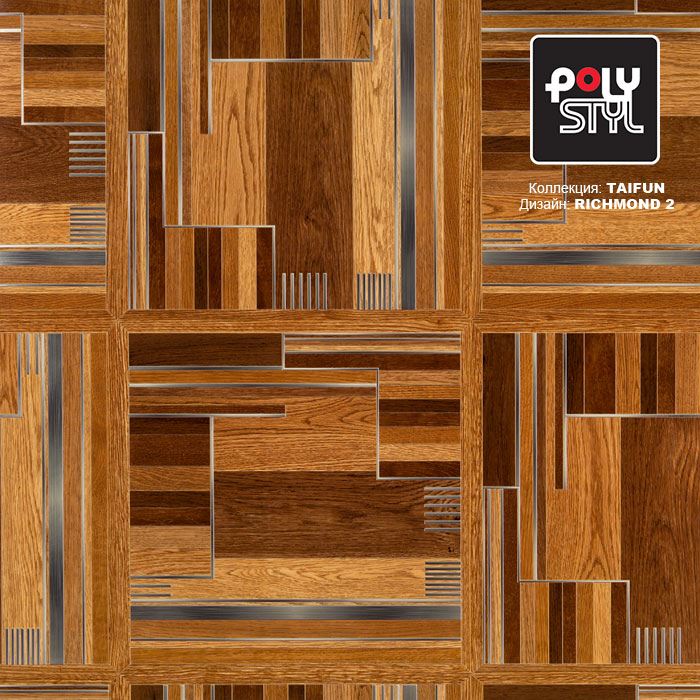Линолеум бытовой "Polystyl" Taifun Richmond 2 (4м) — купить в Томске