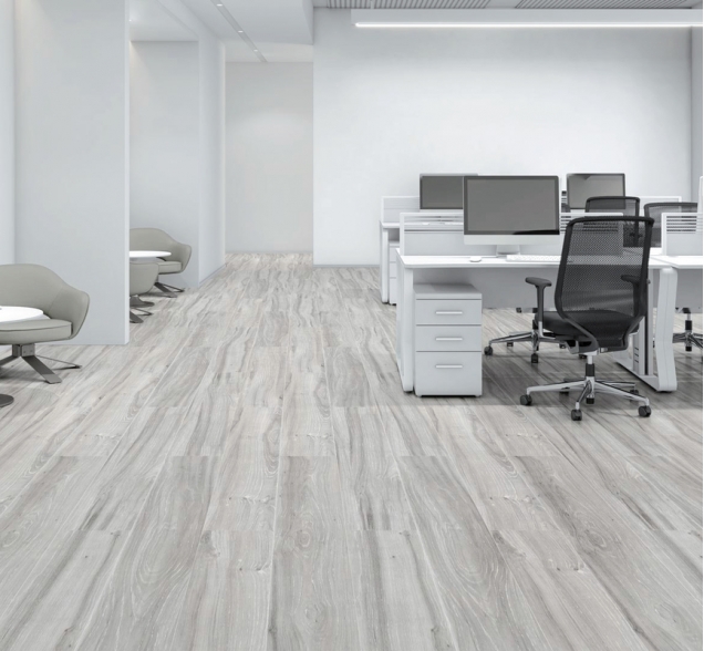 SPC ламинат "CronaFloor" Wood 4V Дуб Атланта (1200*180*4 мм) — купить в Томске