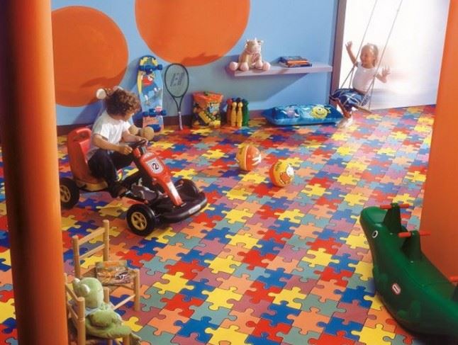 Линолеум бытовой "IVC" Neo Puzzle 50 (3,5м) — купить в Томске