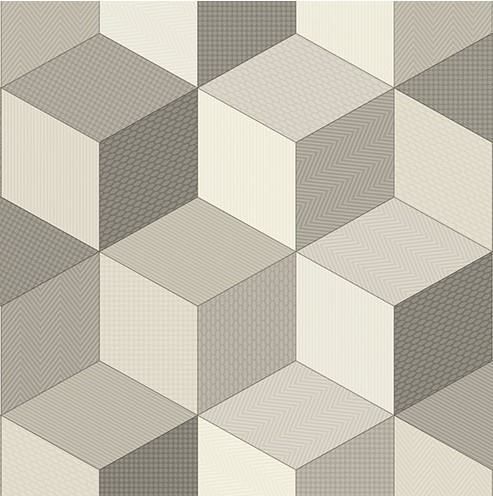 Линолеум бытовой "IVC" Bingo Cubes 83 (3м) — купить в Томске