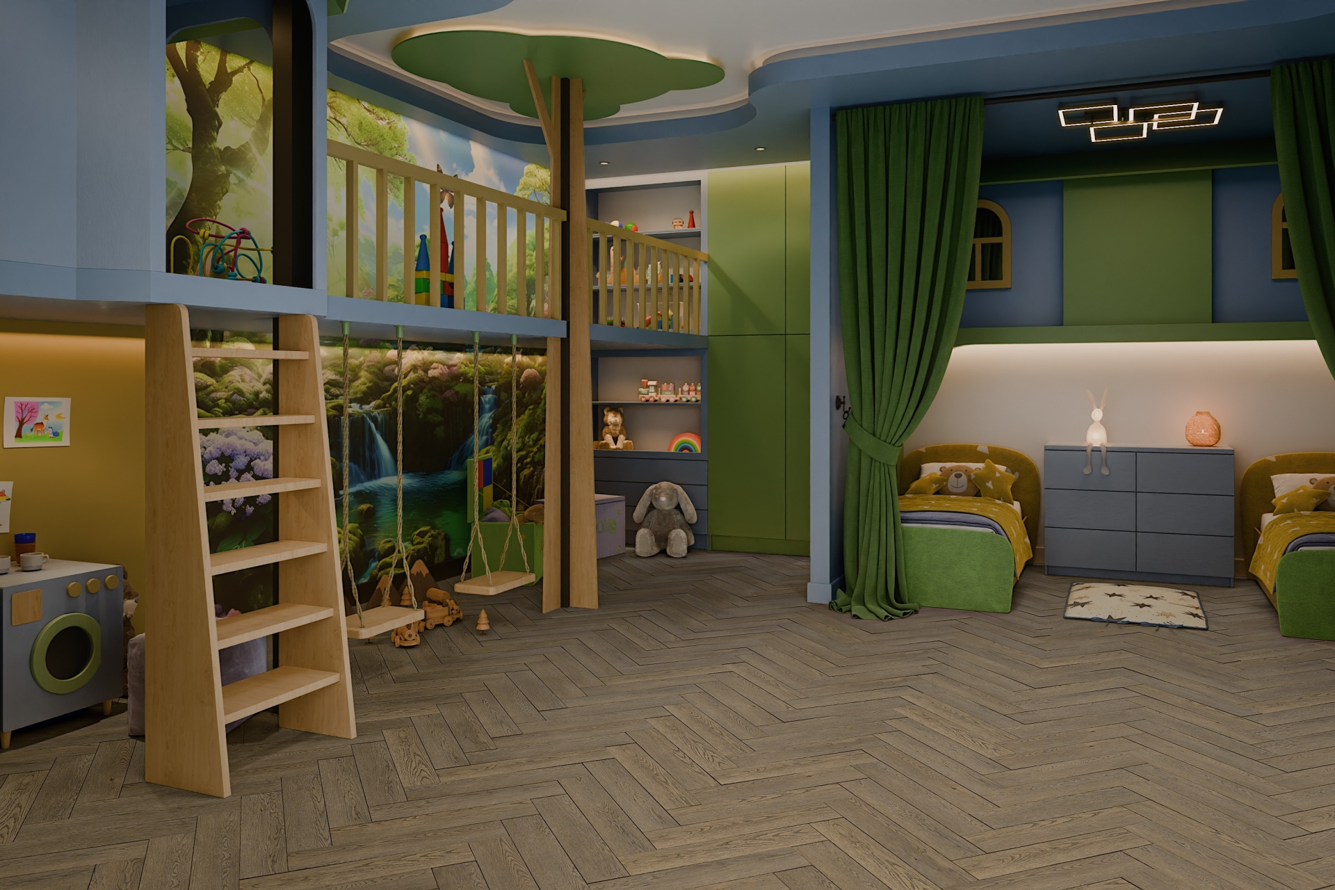 SPC ламинат «Damy Floor» Ноттингем (615*123*4 мм) — купить в Томске