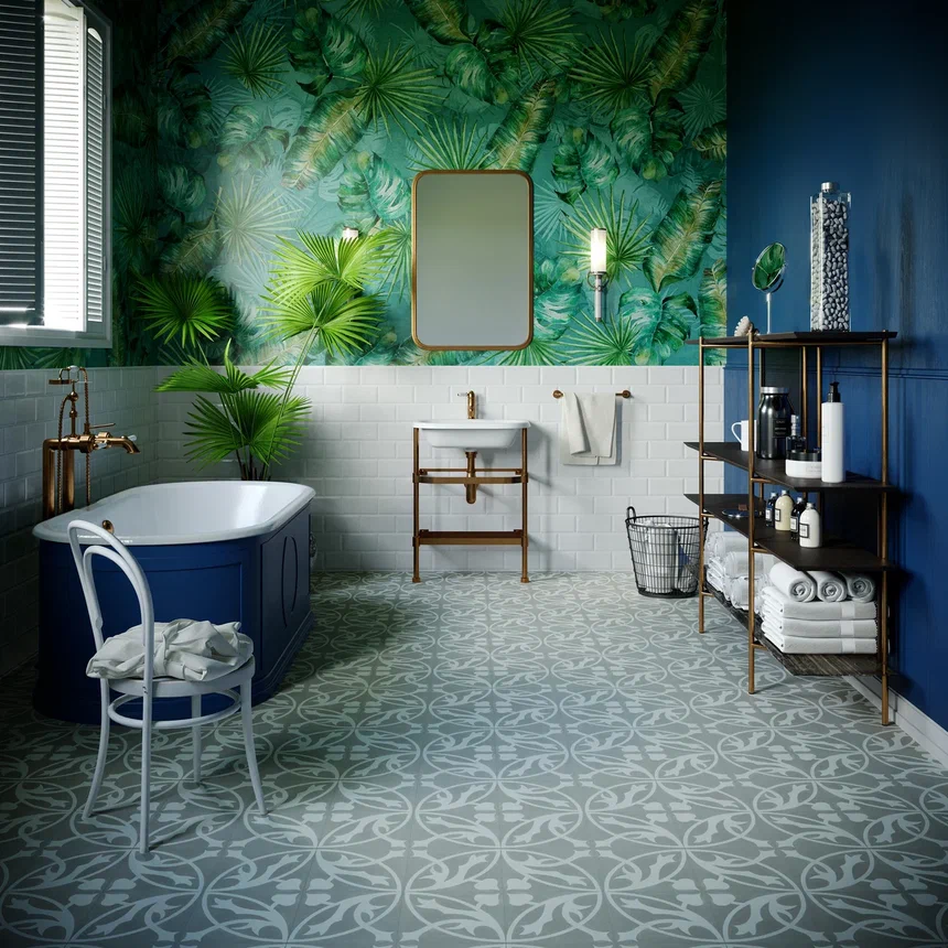 Кварцвиниловая плитка "Invictus" Victorian Deco Smoke (229*229*2,5мм) — купить в Томске