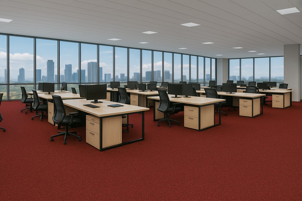 Ковролин Haima «Wilkins» Atom Red 10 (3,66 м) — купить в Томске