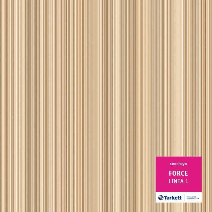 Линолеум полукоммерческий "Tarkett" Force Linea 1 (4м) — купить в Томске