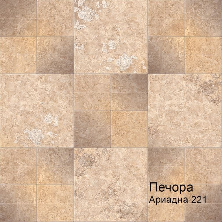 Линолеум бытовой "Комитекс" Печора Ариадна 221 (3м) — купить в Томске