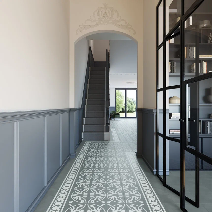 Кварцвиниловая плитка "Invictus" Victorian Deco Smoke (229*229*2,5мм) — купить в Томске