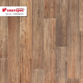 Линолеум бытовой "Синтерос" Весна Toronto 1 (3м) — фото и характеристики