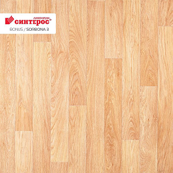 Линолеум усиленный бытовой "Синтерос" Bonus Sorbona 3 (3м) — фото и характеристики