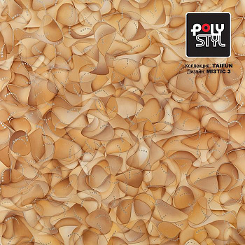 Линолеум бытовой "Polystyl" Taifun Mistic 3 (4м) — фото и характеристики